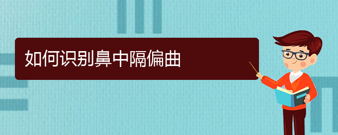 (貴陽(yáng)哪個(gè)地方醫(yī)院看鼻中隔偏曲)如何識(shí)別鼻中隔偏曲(圖1)