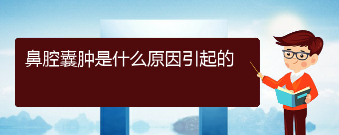 (貴陽(yáng)鼻科醫(yī)院掛號(hào))鼻腔囊腫是什么原因引起的(圖1)