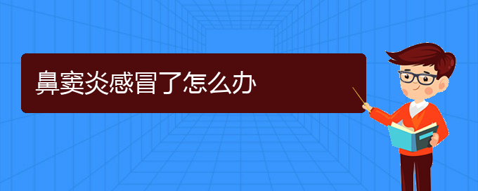 (貴陽(yáng)治療慢性鼻竇炎醫(yī)院)鼻竇炎感冒了怎么辦(圖1)